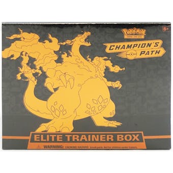Pokemon Champion's Path Elite Trainer Box (Hole in Shrink)
