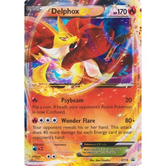 Pokemon XY Single Delphox EX XY19 - SLIGHT PLAY (SP)