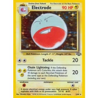 Pokemon Single Electrode 2/64 - MODERATE PLAY (MP)