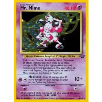 Pokemon Jungle Single Mr. Mime 6/64 - SLIGHT PLAY (SP)