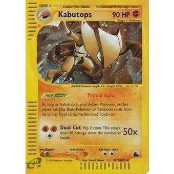 Pokemon Skyridge Single Kabutops H13 - NEAR MINT (NM)