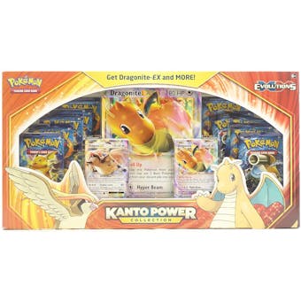 Pokemon Kanto Power Collection Dragonite RED Box (XY Evolutions Boosters!)