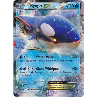 Pokemon Promo Single Kyogre EX XY41 - SLIGHT PLAY (SP)