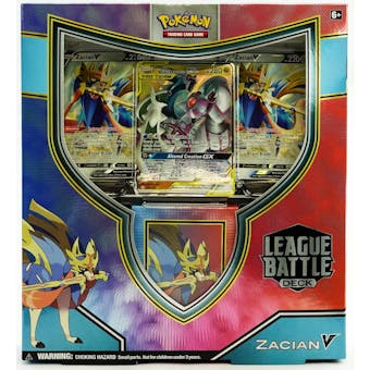 Pokemon Zacian V League Battle Deck