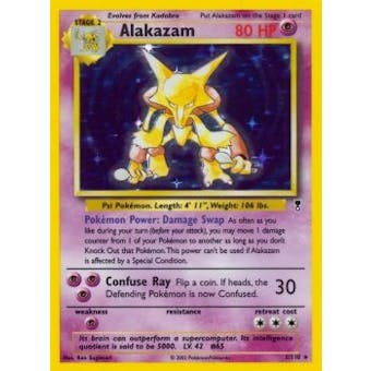 Pokemon Legendary Collection Single Alakazam 1 - MODERATE PLAY (MP)