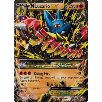 Pokemon Furious Fists Single M Lucario EX 55/111 Ultra Rare - NEAR MINT (NM)