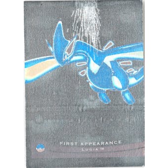 Pokemon Promotional Single Lugia First Appearance Card (1 of 6) - MODERATE PLAY (MP)