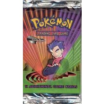 WOTC Pokemon Gym Challenge 1st Edition Booster Pack UNWEIGHED