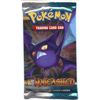 Pokemon HeartGold & SoulSilver HGSS Unleashed Booster Pack - UNWEIGHED Random Art
