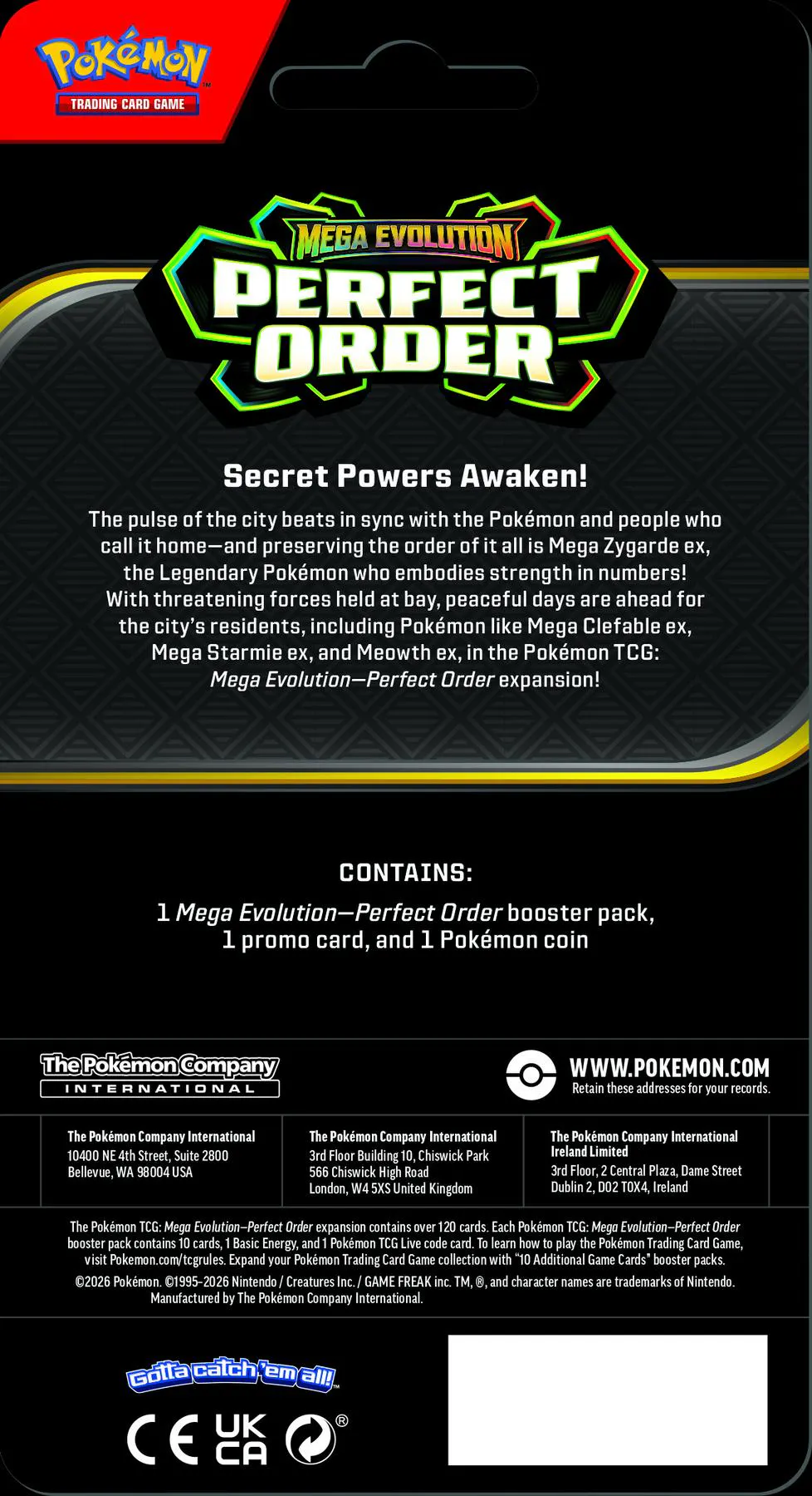 Pokemon Mega Evolution: Perfect Order Checklane 16-Blister Box | DA Card World Pokemon Mega Evolution: Perfect Order Checklane 16-Blister Box | DA Card World
