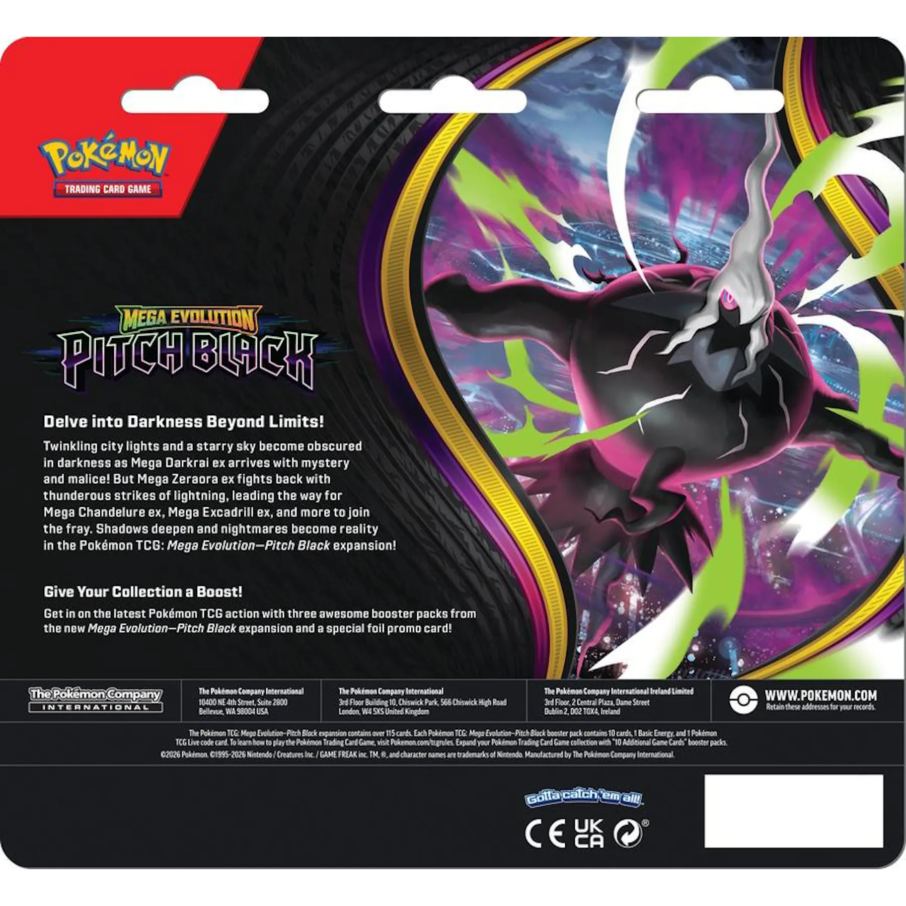 pokemon trading card game: mega evolution three booster blister pack - TCG 1 Basic Energy Pokemon TCG: Mega Evolution Three-Booster