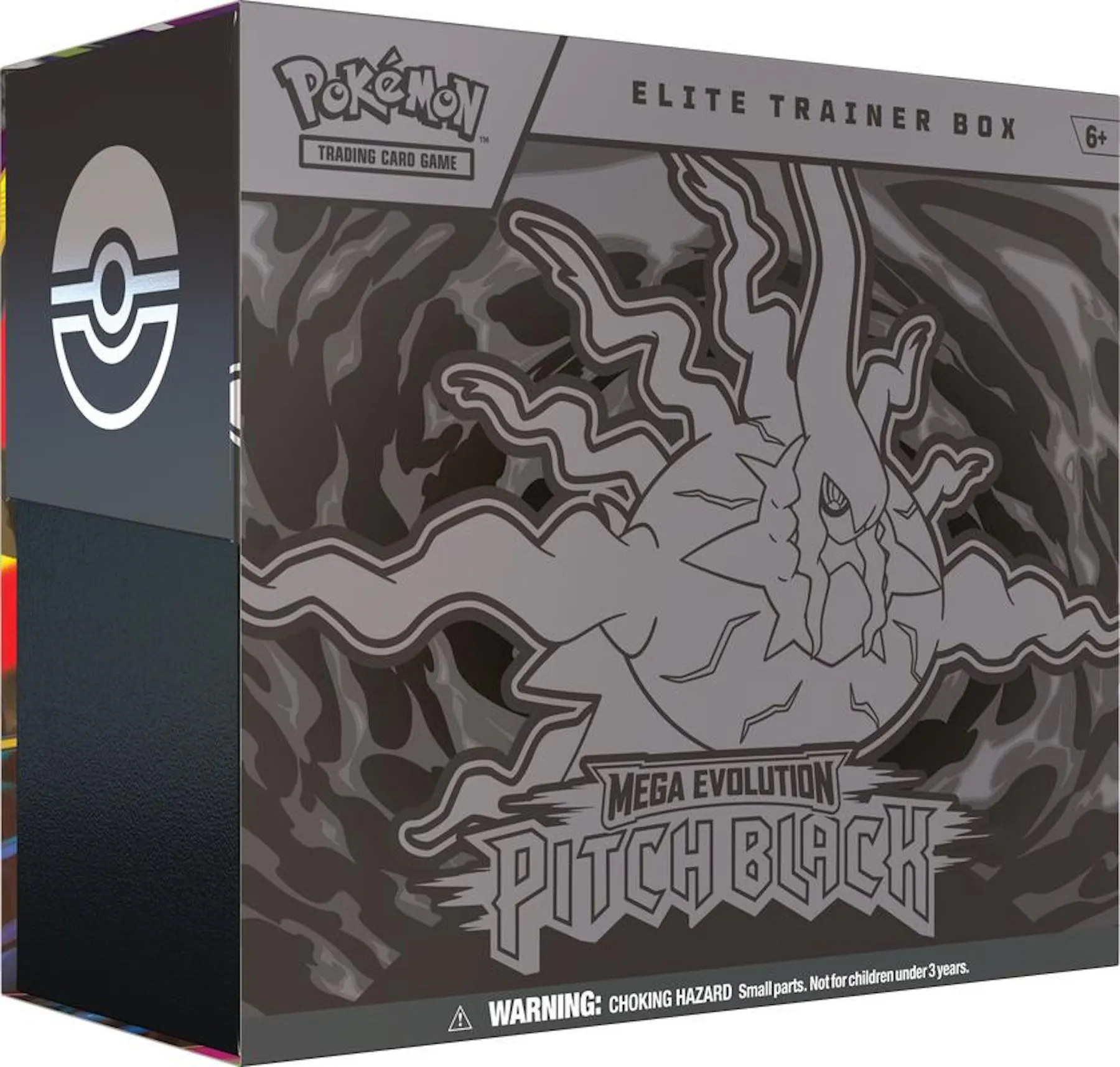 Pokemon Mega Evolution: Pitch Black Elite Trainer Box (Presell) | DA Card World Pokemon Mega Evolution: Pitch Black Elite Trainer Box (Presell) | DA Card World