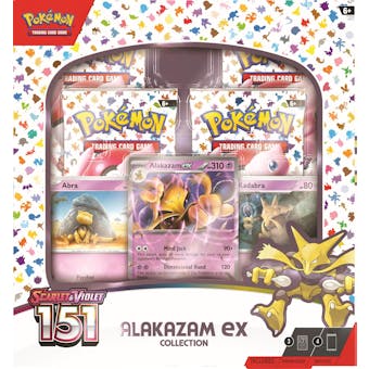 Pokemon Scarlet & Violet: 151 Alakazam ex Box (Presell)