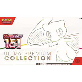 Pokemon Scarlet & Violet: 151 Ultra Premium Collection 4-Box Case (Presell)
