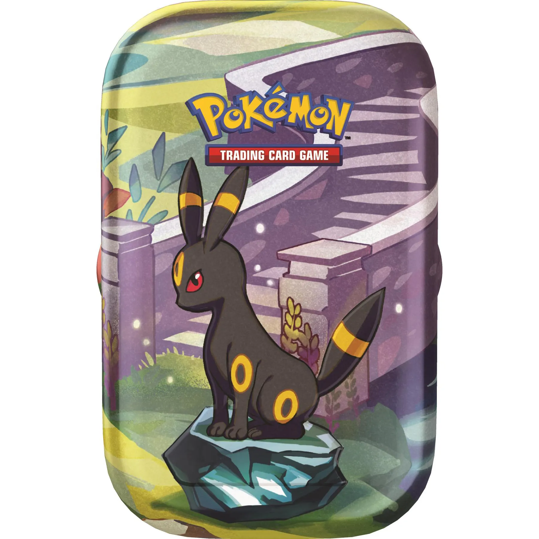 pokemon trading card game prismatic evolutions mini tin Pokemon: (Style may very) POP'N TOYZ Cards vary by pack.) Each tin also includes an Eevee coin in 1 of 8 vibrant colours Prismatic Evolutions Mini Tin -