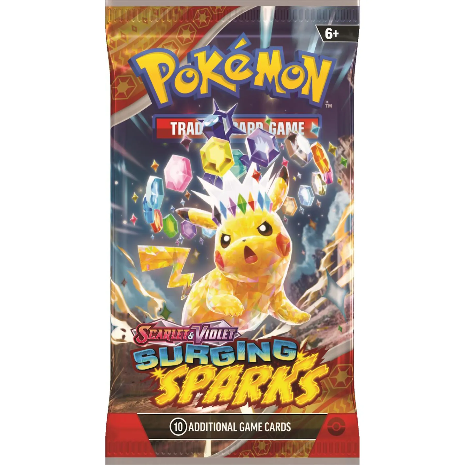 Pokemon Scarlet & Violet: Surging Sparks Booster 6-Box Case | DA Card World Pokemon Scarlet & Violet: Surging Sparks Booster 6-Box Case | DA Card World