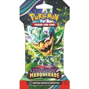 Pokemon Scarlet & Violet: Twilight Masquerade Sleeved Booster 144-Pack Case (Presell)
