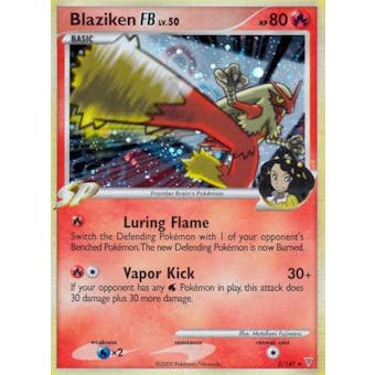 Pokemon Platinum Supreme Victors Single Blaziken FB 2/147 REVERSE FOIL
