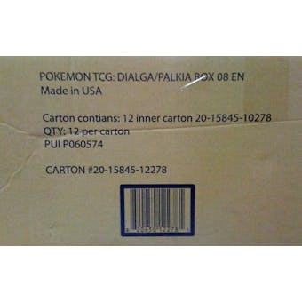 Pokemon Dialga and Palkia Premium 12-Box Case