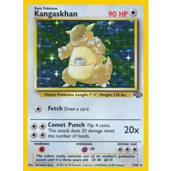 Pokemon Jungle Single Kangaskhan 5/64 - SLIGHT PLAY (SP)