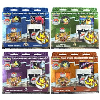 Pokemon 2018 World Championship Deck - Set of 4