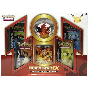 Pokemon Red & Blue Collection Box - Charizard EX