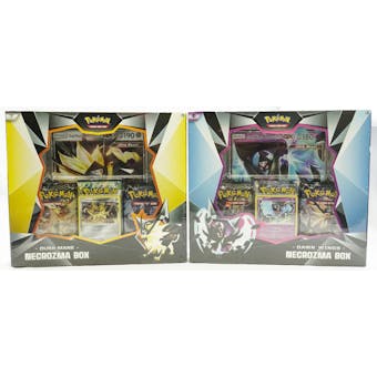Pokemon Dusk Mane/Dawn Wings Necrozma Box - Set of 2 (Ultra Prism & Forbidden Light!)