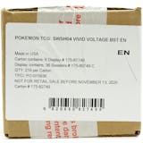 Pokemon Sword & Shield: Vivid Voltage Booster 6-Box Case