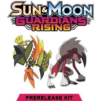 Pokemon Sun & Moon: Guardians Rising Prerelease Kit