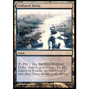 Magic the Gathering Promo Single Polluted Delta JUDGE FOIL - SLIGHT PLAY (SP)
