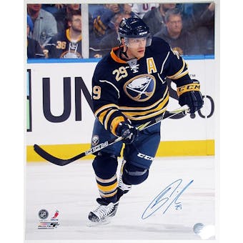 Jason Pominville Autographed Buffalo Sabres 16x20 Hockey Photo