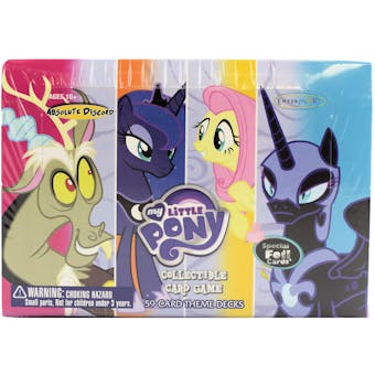My Little Pony Absolute Discord 8-Theme Deck Display