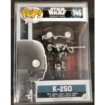 Star Wars Rogue One K-2SO Funko POP Autographed by Alan Tyduk