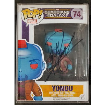 Marvel Guardians of the Galaxy Yondu Funko POP Autographed by Michael Rooker