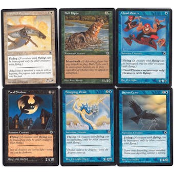 Magic the Gathering Portal Lot of 6 Cards with Reminder Text (NM/SP) - Storm Crow!
