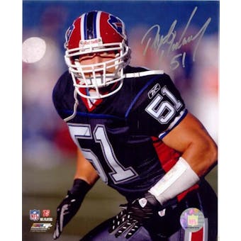 Paul Posluszny Autographed Buffalo Bills Football 8x10 Photo