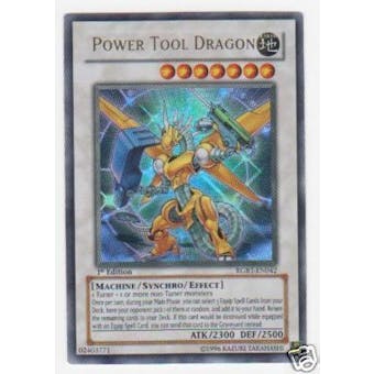 Yu-Gi-Oh Raging Battle Single Power Tool Dragon Ultra Rare