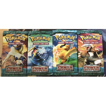 Pokemon EX Power Keepers 4 Booster Pack ART SET