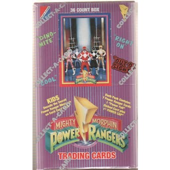 Power Rangers Series 1 Hobby Box (1994 Collect-A-Card)