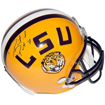 Patrick Peterson Autographed LSU Tigers Full Size Replica Helmet (GTSM & Peterson Holo)