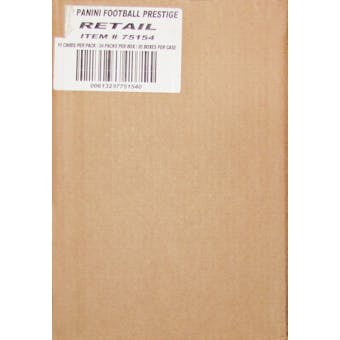 2012 Panini Prestige Football Retail 20-Box Case