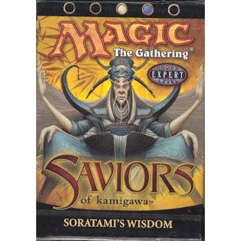 Magic the Gathering Saviors of Kamigawa Precon Theme Deck Soratami's Wisdom