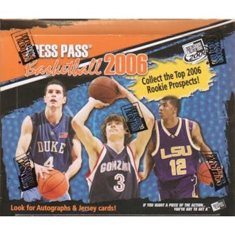 2006/07 Press Pass Basketball Hobby Box