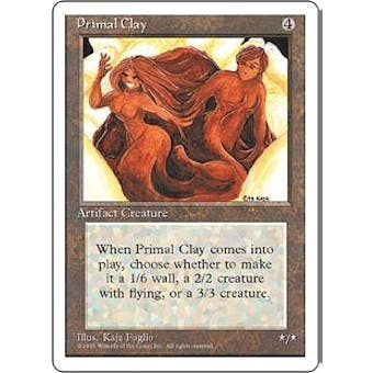 Magic the Gathering 4th Edition Single Primal Clay - NEAR MINT (NM)