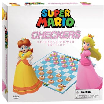 Super Mario Bros. Checkers Princess Power Edition (USAopoly)