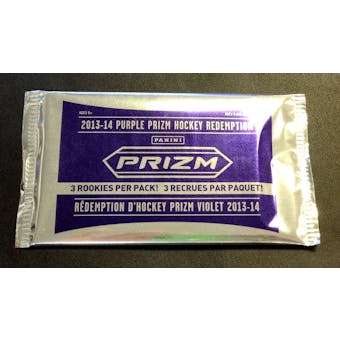 2013-14 Panini Prizm Hockey Purple Redemption Hobby Pack