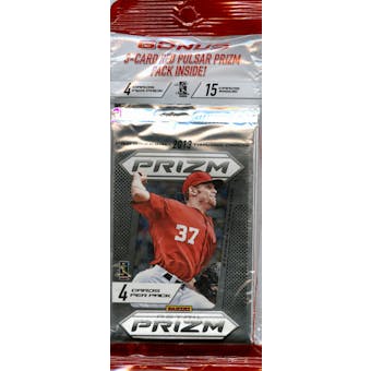 2013 Panini Prizm Baseball SUPER Value Rack Pack (Red Pulsars)