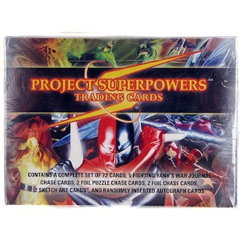 Project Superpowers Trading Cards Hobby Box (Breygent 2011)