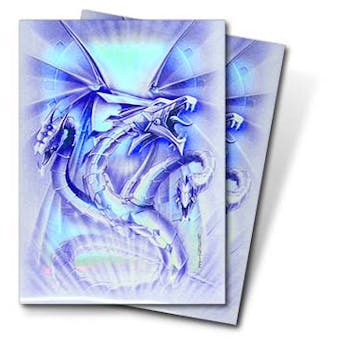 Ultra Pro Blue Diamond Dragon Standard Deck Protectors 50 Count Pack