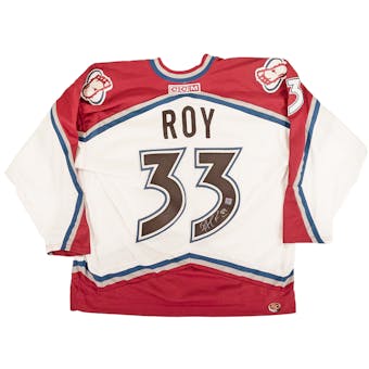 Patrick Roy Autographed Colorado Avalanche Jersey (AJ's Sportsworld COA)